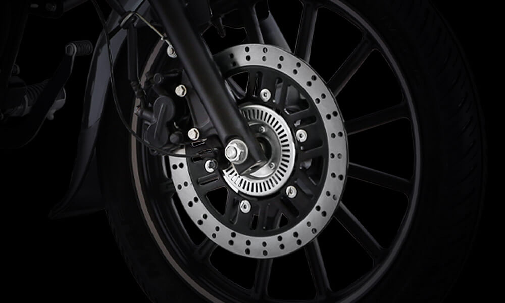 Avenger Street 160 Front Disc with Single Channel ABS