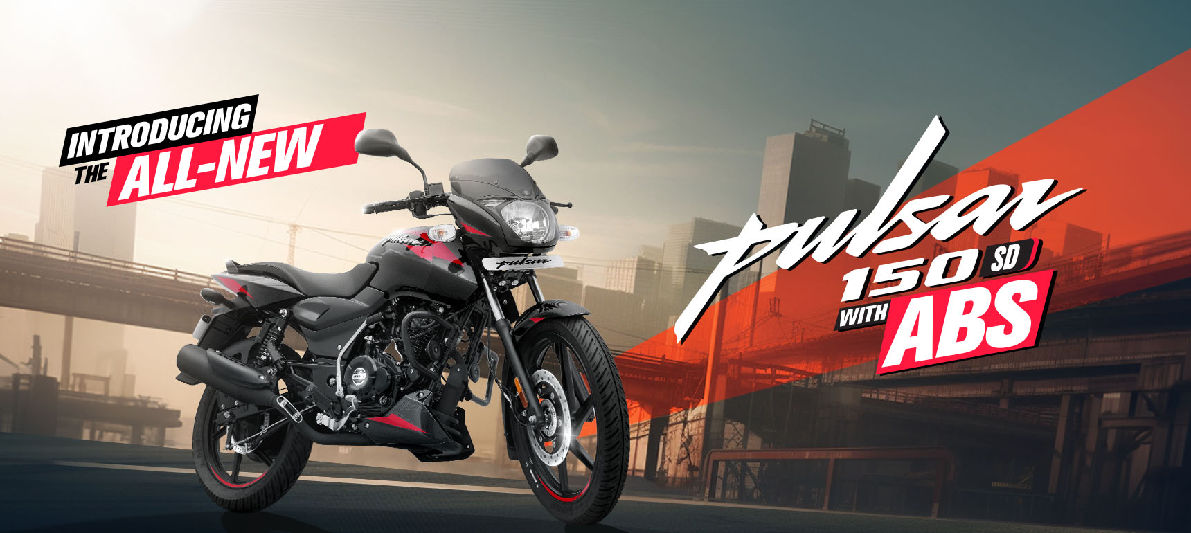 Introducing the all new Pulsar-150 Single Disc with ABS in Bangladesh