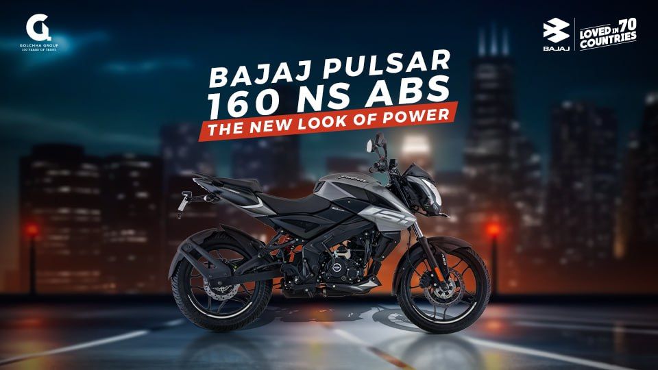 Bajaj Pulsar 160 NS ABS - New look of Power