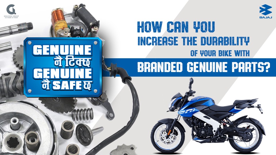 How Can You Increase the Durability of Your Bike with Branded Genuine Parts