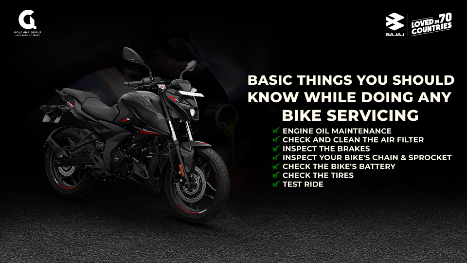 7 Basic things you should know while doing Bajaj Bike Servicing