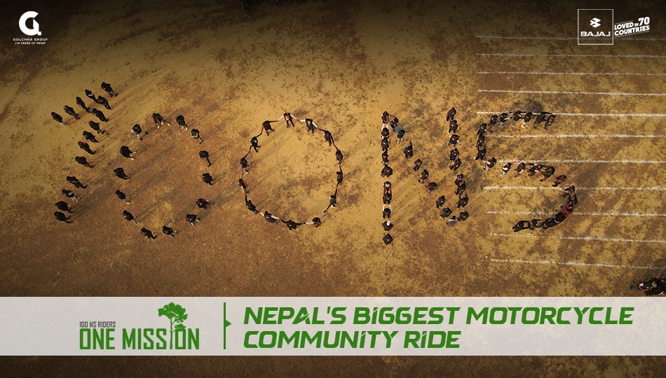 Nepals Biggest Motorcycle Community Ride One Mission 100 NS Riders