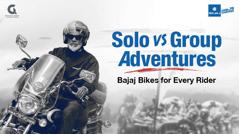 Solo vs. Group Adventures Bajaj Bikes for Every Rider