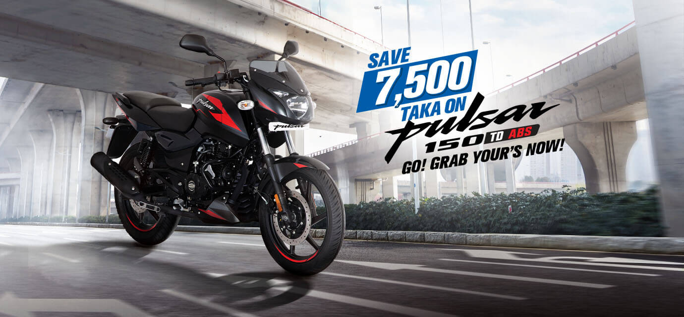 Pulsar 150 TD ABS offer 7500 taka discount